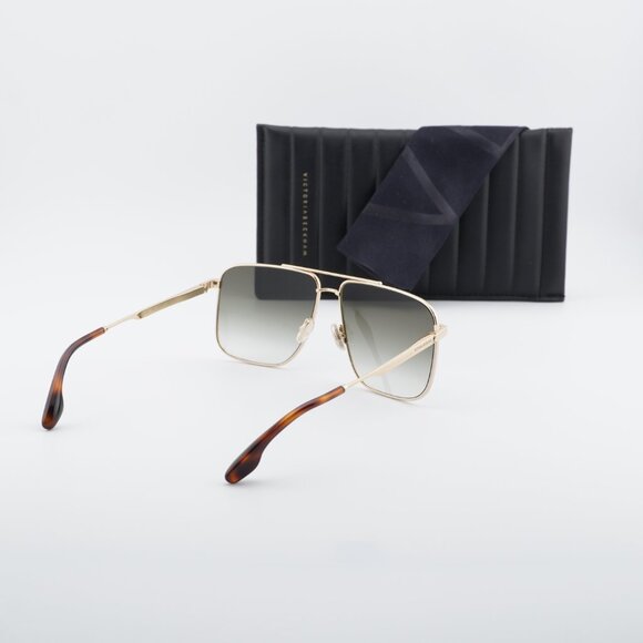 Victoria Beckham VB240S 700 Square Sunglasses – Gold/Khaki main image 10